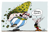 Cartoon: Oligarchix (small) by Stuttmann tagged depardieu,putin,frankreich,russland,oligarch