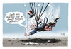 Cartoon: Reissleine (small) by Stuttmann tagged tea,party,usa,shutdown,obama