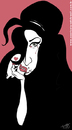 Cartoon: Amy Winehouse (small) by Toni DAgostinho tagged amy winehouse