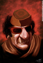 Cartoon: Gaddafi (small) by Toni DAgostinho tagged gaddafi,libia