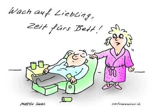 Cartoon: zeit zum schlafen gesund (medium) by martin guhl tagged zeit,zum,schlafen,gesund