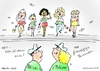 Cartoon: strassenstrich freizügiger pers (small) by martin guhl tagged strassenstrich,freizügiger,personenverkehr,polizei,einwanderung,fremde,arbeit,schwarz,prostitution