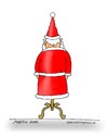 Cartoon: weihnacht mann staender kleiders (small) by martin guhl tagged weihnacht mann staender kleiderstaender atrappe nikolaus