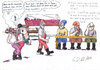 Cartoon: krasse Zwerge II (small) by tobelix tagged zwerge ii schneewittchen krass ersatz tobelix