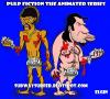 Cartoon: Pulp Fiction animated series (small) by subwaysurfer tagged cartoon,caricature