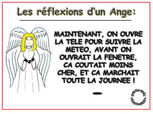 Cartoon: ange (medium) by chatelain tagged ange