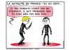 Cartoon: LA NATALITE EN FRANCE (small) by chatelain tagged humour,france