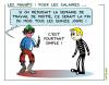 Cartoon: Les Manifs suite (small) by chatelain tagged humour,manifs