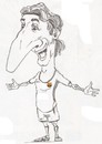 Cartoon: Zlatan Ibrahimovic boceto (small) by Arley tagged zlatan ibrahimovic barcelona