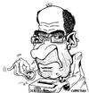 Cartoon: Eric woerth et les retraites ... (small) by CHRISTIAN tagged woerth,greves,manis,retraites