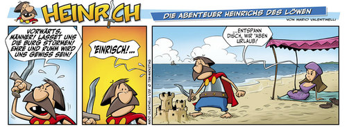 Cartoon: Heinrich der Löwe (medium) by Abonaut tagged comic,heinrich,löwe,valentinelli,tbm,papertown,abovalley,zeitung,zeitungsmarketing,lesermarketing,braunschweig,comicstrip