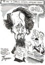 Cartoon: CHARLES DICKENS (small) by Tim Leatherbarrow tagged charles dickens mysteryofedwarddrood books author writing
