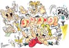 Cartoon: ENGLISH RUGBY????? (small) by Tim Leatherbarrow tagged rugby,worldcup,englan,hooligans
