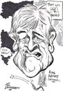 Cartoon: KENNY DALGLISH (small) by Tim Leatherbarrow tagged kenny,dalglish,liverpool,football,manager,king