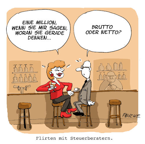 Flirt mit Steuerberatern