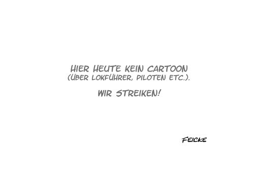 Heute kein Cartoon