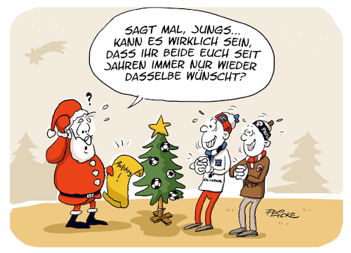 HSV FCSP Weihnachtswunsch