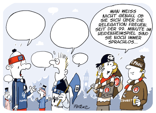 Cartoon: HSV Heidenheim sprachlos (medium) by FEICKE tagged hamburg,bundesliga,zwei,verein,hsv,sportverein,fc,sankt,pauli,fussball,fußball,dfl,dfb,aufstieg,heidenheim,drama,hamburg,bundesliga,zwei,verein,hsv,sportverein,fc,sankt,pauli,fussball,fußball,dfl,dfb,aufstieg,heidenheim,drama