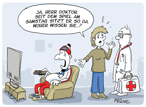 Cartoon: HSV Schockstarre (medium) by FEICKE tagged hamburg,sportverein,hsv,fußball,bundesliga,aufstieg,tabelle,ingolstadt,hamburg,sportverein,hsv,fußball,bundesliga,aufstieg,tabelle,ingolstadt