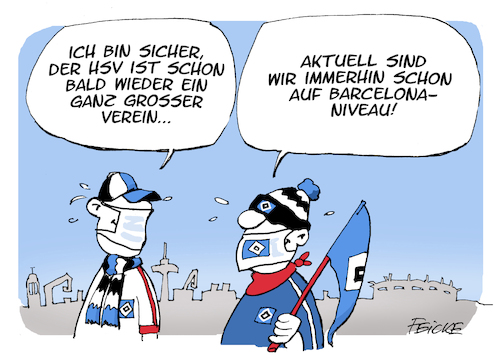 HSV wie Barcelona