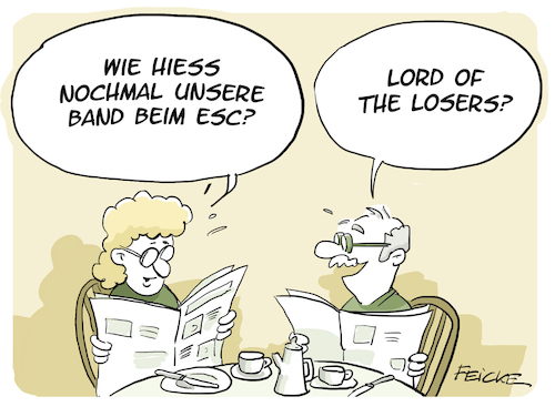 Cartoon: Lord of the lost ESC (medium) by FEICKE tagged esc,eurvision,song,contest,2023,germany,lord,ogf,the,lost,metal,hard,rock,esc,eurvision,song,contest,2023,germany,lord,ogf,the,lost,metal,hard,rock