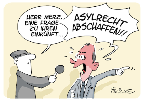Cartoon: Merzfrage (medium) by FEICKE tagged cdu,friedrich,merz,vorsitzender,partei,cdu,friedrich,merz,vorsitzender,partei