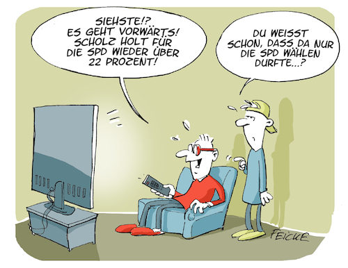 Cartoon: SPD Wahl (medium) by FEICKE tagged spd,mitglieder,wahl,befragung,scholz,partei,spd,mitglieder,wahl,befragung,scholz,partei