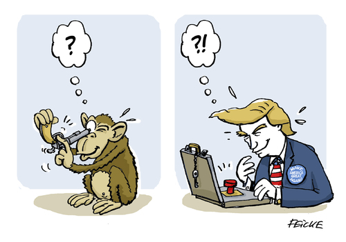 Trump - Do the monkey