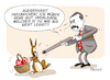Cartoon: Erdogans Osterei (small) by FEICKE tagged wahl,türkei,erdogan,ostern,hase