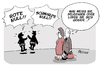 Cartoon: Lob oder Leid (small) by FEICKE tagged null,haushalt,ausgeglichen,bundestag,bundes,finanzen,finanzminister,minister,beleidigung,politik,grosse,koalition