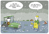 Cartoon: Mistwetter (small) by FEICKE tagged klima,wandel,regen,winter,landwirtschaft,unwetter,ernte,bauer