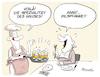 Cartoon: Pilzpfanne (small) by FEICKE tagged pils,pilz,bier,speise,restaurant,gourmet