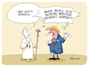 Cartoon: Trump beim Papst (small) by FEICKE tagged trump,papst,audienz,gott