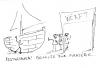 Cartoon: PirateBay (small) by piratis tagged piratebay,urteil,schweden
