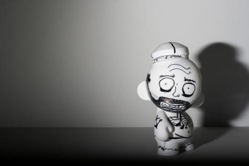 Cartoon: Vinyl Munny Seaman (medium) by Bart tagged munny