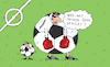 Cartoon: Der Vater (small) by Sergei Belozerov tagged football,fußball,soccer,vater,sohn,familie