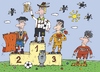 Cartoon: Euro 2012 Prognose (small) by Sergei Belozerov tagged euro 2012 fussball
