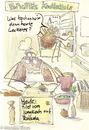 Cartoon: Kochschule (small) by monika boos tagged kochen,spinnen,kochschule