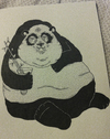 Cartoon: Panda bear (small) by jannis tagged panda,bear