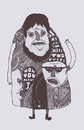 Cartoon: Trio (small) by jannis tagged people