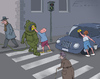 Cartoon: Street (small) by Elkin tagged street,boys,guys