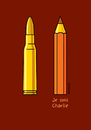 Cartoon: Je suis Charlie (small) by Vhrsti tagged charlie,hebdo,terrorists,killing,pencil,bullet