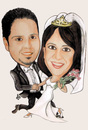 Cartoon: Bride (small) by samir alramahi tagged jordan bride women men ramahi arab wedding portrait