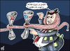 Cartoon: free press (small) by samir alramahi tagged jordan,freedom,press,arab,ramahi,cartoon,politics