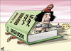 Cartoon: Gaddafi Greenbook (small) by samir alramahi tagged qaddafi arab gaddafi libya revelution dictator africa ramahi