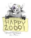 Cartoon: Happy New Year! (small) by Kianoush tagged taurus