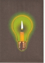Cartoon: Glühlampe geht das Licht aus (small) by Erwin Pischel tagged glühlampe glühbirne energiesparlampe energieersparnis energieverschwendung energieeffizienz wirkungsgrad kerze licht kerzenlicht pischel