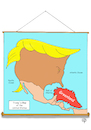 Cartoon: Trumps Map of the United States (small) by Erwin Pischel tagged trump,golf,gulf,america,atlantischer,ozean,pazifischer,pazific,atlantic,ocean,nordamerika,mittelamerika,greenland,grönland,dänemark,denmark,usa,us,staatsgrenze,machtanspruch,willkür,räsident,president,okkupation,besetzung,gebiet,staatsgebiet,staatshoheitsgebiet,machthaber,demokratie,diktatur,militär,insel,invasion,politik,politiker,völkerrecht,territorium,anspruch,eroberung,konflikt,annexion,besatzungsgebiet,besatzungszone,unabhängigkeit,freiheit,staat,inbesitznahme,kolonialisierung,imperialismus,expansion,staatsvertrag,raub,vertragsbruch,völkerverständigung,krieg,auseinandersetzung,friedensgefährdung,diebstahl,landkarte,map,länder,atlas,pischel