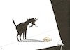 Cartoon: Wer hat Angst vor dem Wolf? (small) by Erwin Pischel tagged wolf,naturschutz,tierschutz,artenschutz,canis,lupus,beutegreifer,raubtier,pischel