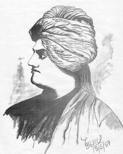 Cartoon: Swamivivekanada (medium) by jkaraparambil tagged swamivivekanda,philosapher,india,sketch,swami,swamy,vivekanada,jkaraparambil,joseph,karaparambil